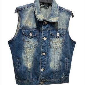 JEAN Jacket Vest